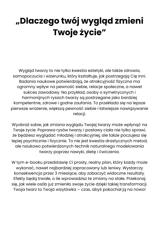 E-book Rzeźba Twarzy